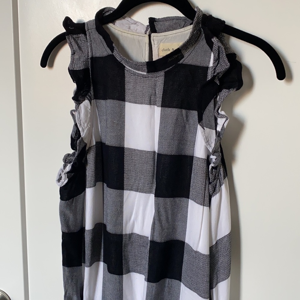 Ruffled Gingham Romper - image 3